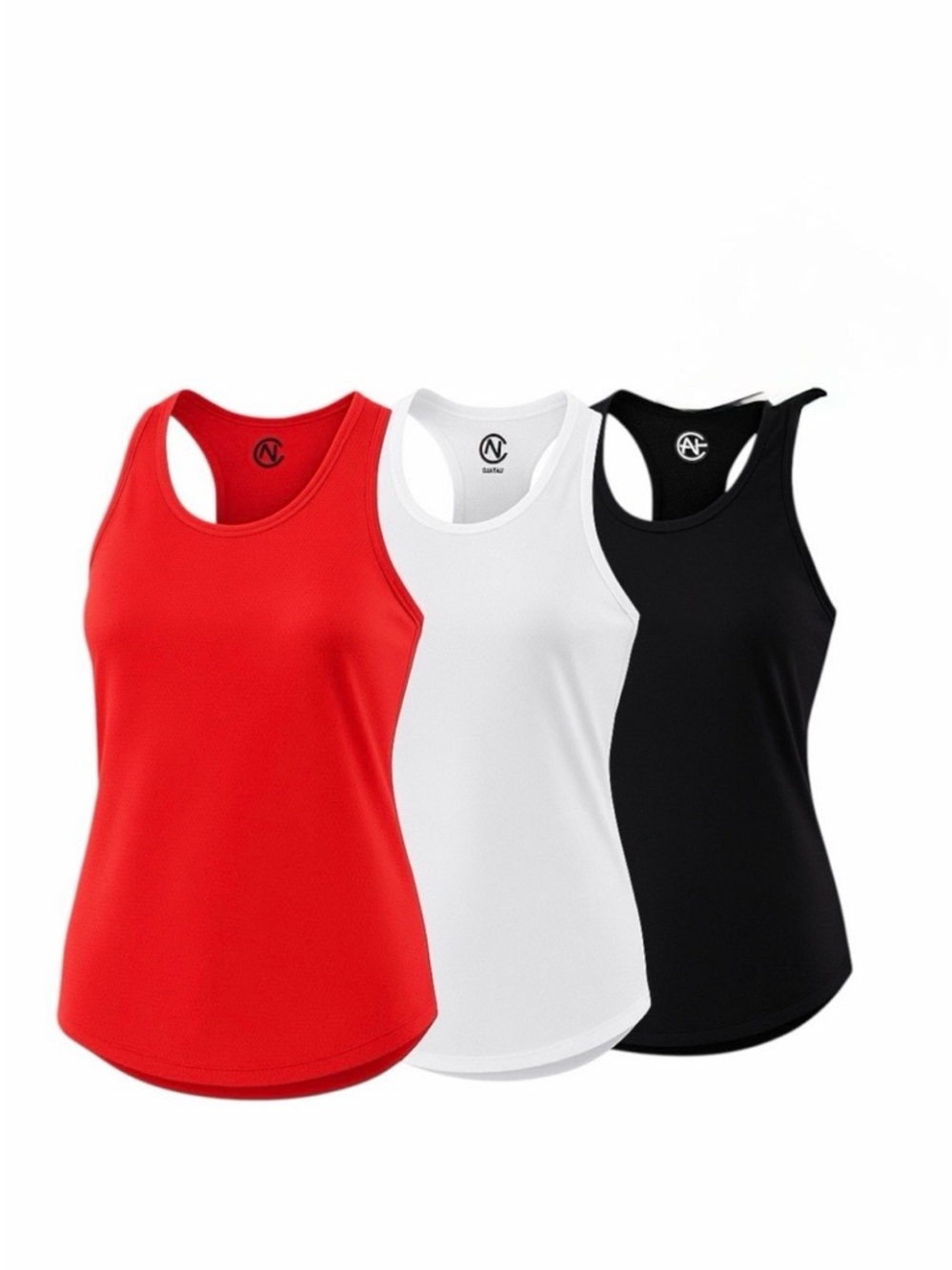 NWOT 3 Pack Nautica Competition / Tank Top Women’s Mesh Racerback – Size L